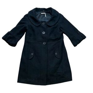 Nordstrom Classiques Entiers Black Women's Coat Size L